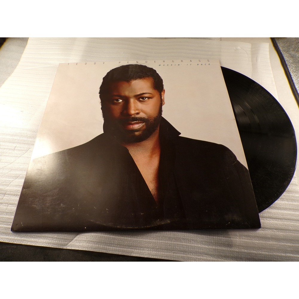 Teddy Pendergrass Workin It Back Vinyl LP 1985 Elektra 60447-1 Soul R&B Record